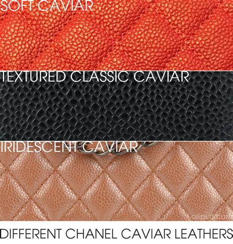 chanel caviar vs calf|The Guide to Chanel Leathers and Materials .